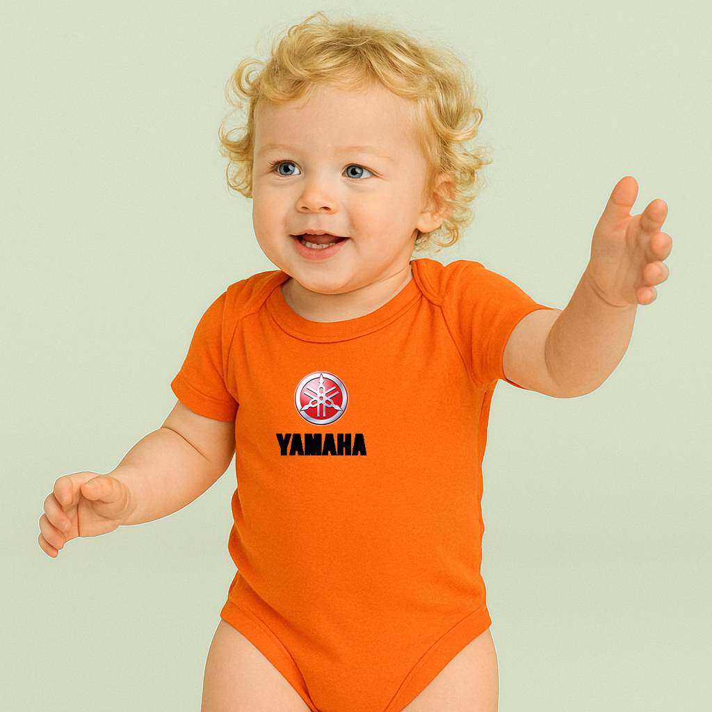 yamaha logo Baby Romper Onesie